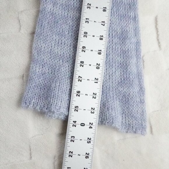 Anthropologie Maeve Sweater Tulle Pale Blue Midi Dress Womens Extra Large - Picture 11 of 13